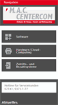 Mobile Screenshot of mac-centercom.de